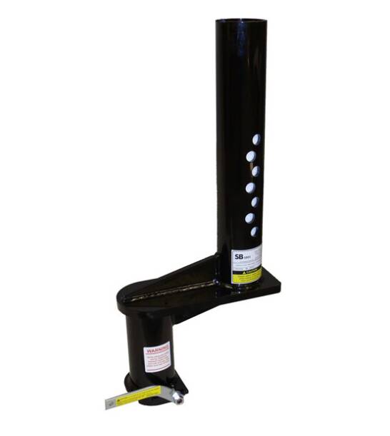 PopUp 9″ Offset Gooseneck Coupler for Flatbeds • SB1XL