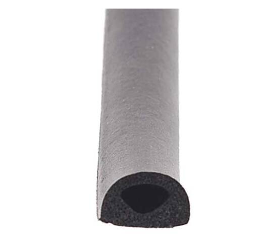 AP Products EPDM Sponge Rubber Door/Window D-Seal 50' Black • 018-224