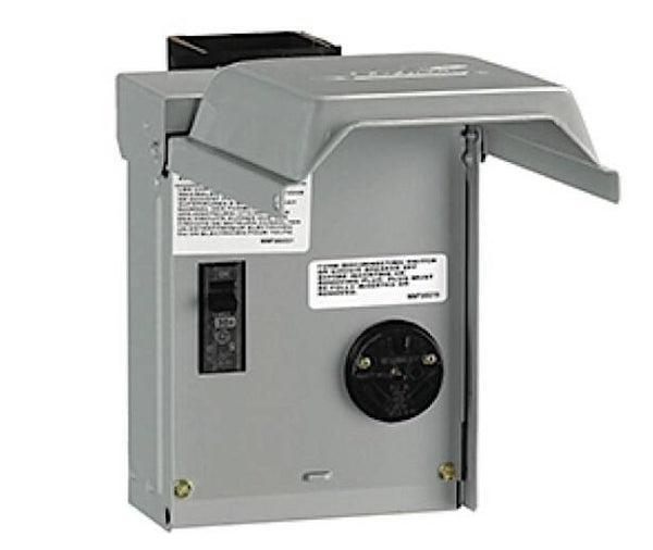 Parallax Power Supply Outdoor RV Power Outlet - 120V, 30A • U013CP