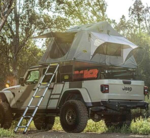 Smittybilt Gen2 Overlander Tent, Sleeps 2-3 • 2583