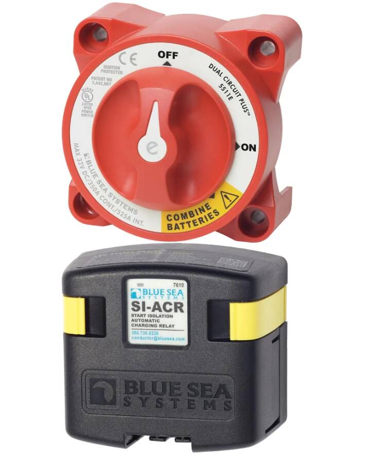Blue Sea Add-A-Battery Kit • 7650003-BSS