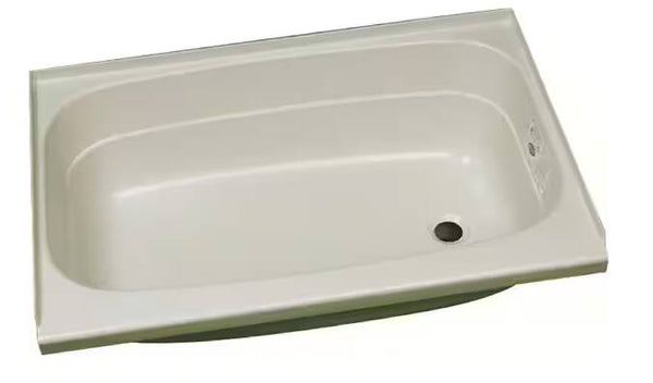 Specialty Recreation ABS Bath Tub, 24” x 40”, Parchment with Right Drain • BT2440PR