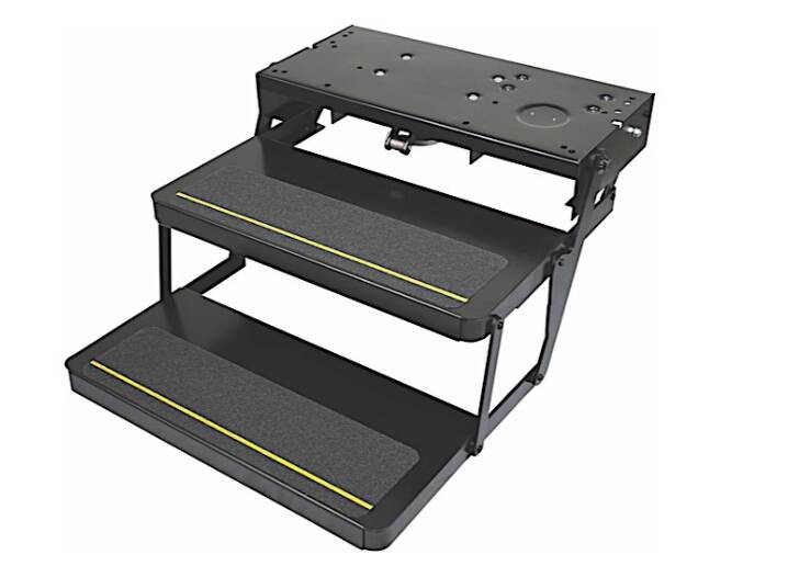 Lippert 34 Series RV Step Assembly with Logic Control Unit and Power Switch Kit • 3722862