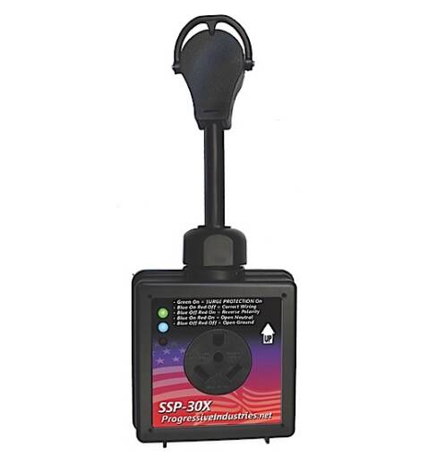Progressive Industries Portable RV Smart Surge Protector • SSP-30X