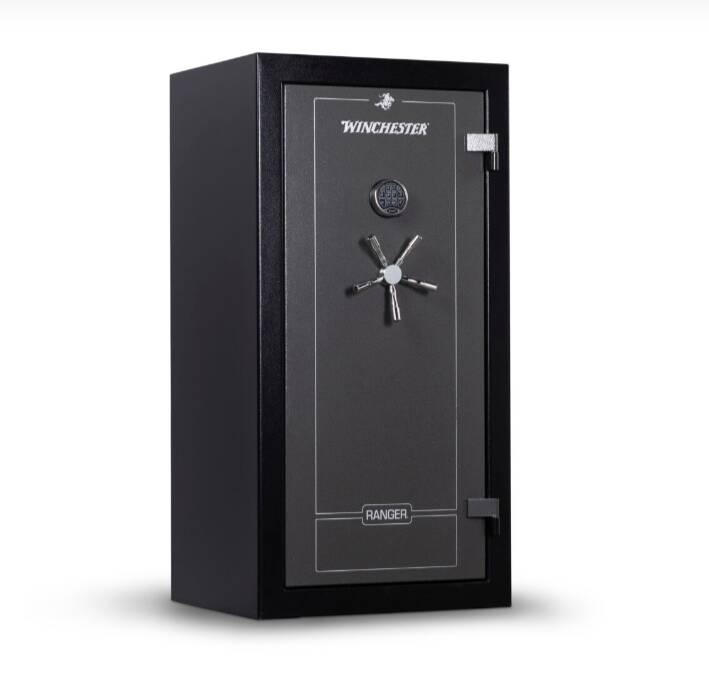 Winchester Ranger 26 Gun Safe, Two-Tone Slate & Black • R-5930-26-3-E