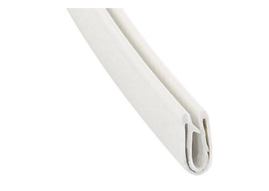 AP Products White Clip On U-Channel Seal, 50' • 018-667