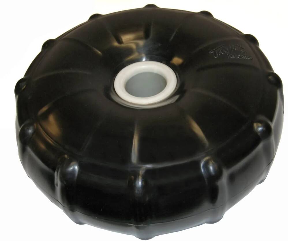 Taylor Made 14" Dock Post Wheel, Black • 1214