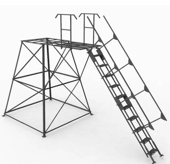 Orion 10' Stair - Elevated Deer Blind Stand • TWR1002010