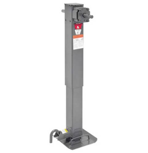 Draw-Tite 2-Speed Square Trailer Jack, 12,000 lbs. Lift Capacity, Side Wind, 12-1/2 in. Travel • 183416