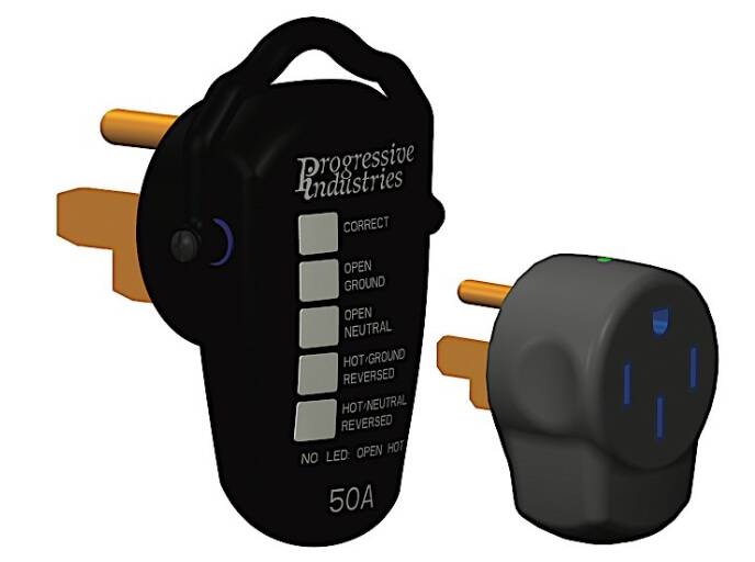 Progressive Industries Portable Surge Protector 50 Amp • PSK-50