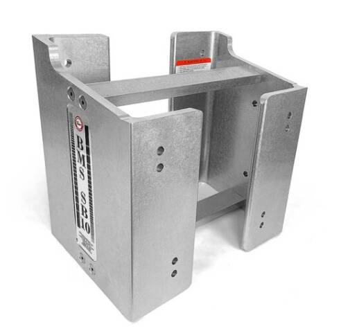 Bob's Machine 10" Fixed Setback Bracket with 1.5" Built In Lift, Up to 550 HP • 100-410000