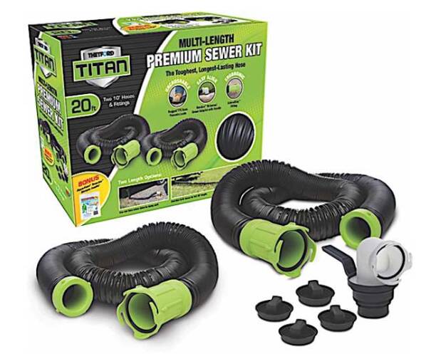 Thetford Titan RV Sewer Hose Kit System - 20 Ft. • 17902