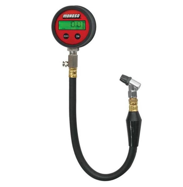 Moroso Tire Gauge 0-15 PSI, Digital, Backlit • 89574