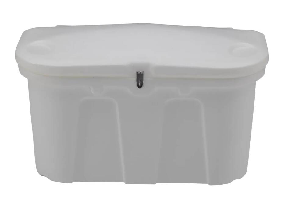 Taylor Made Stow N' Go White Poly Dock Box 43"x21"x26" • 123650