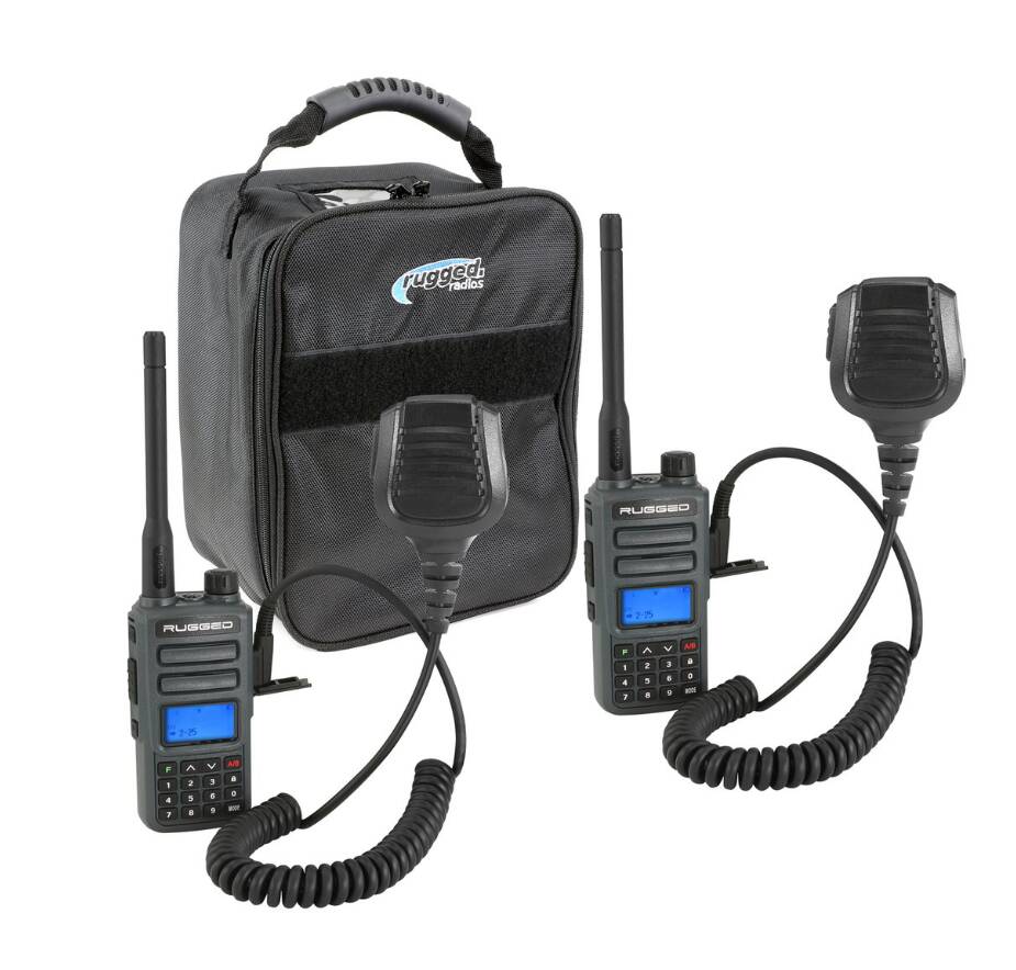Rugged Radios Adventure Pack - Rugged GMR2 GMRS and FRS Hand Held Radios Pair • RUGGED-ADVENTURE-PACK