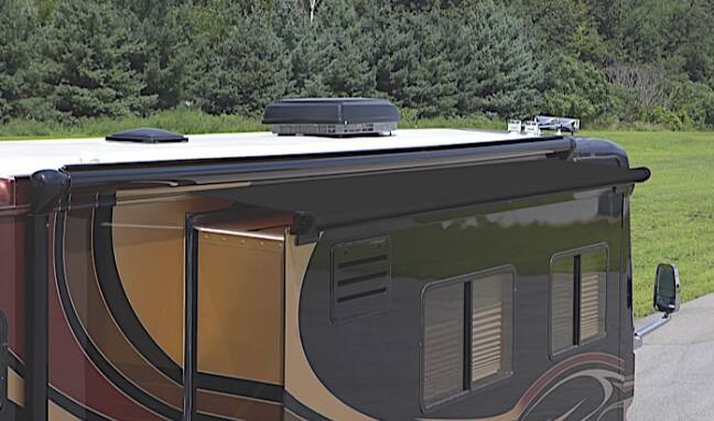 Carefree SOK III Awning Slide-Out - 10 Feet - Black Solid • UQ12562JV