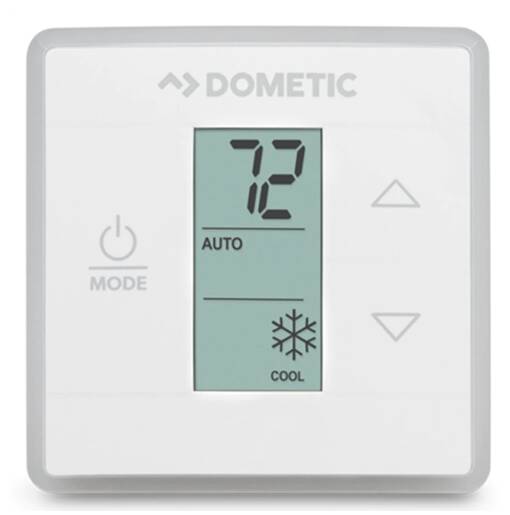 Dometic Single Zone CT Cool/Furnace Thermostat - White • 3316250.700