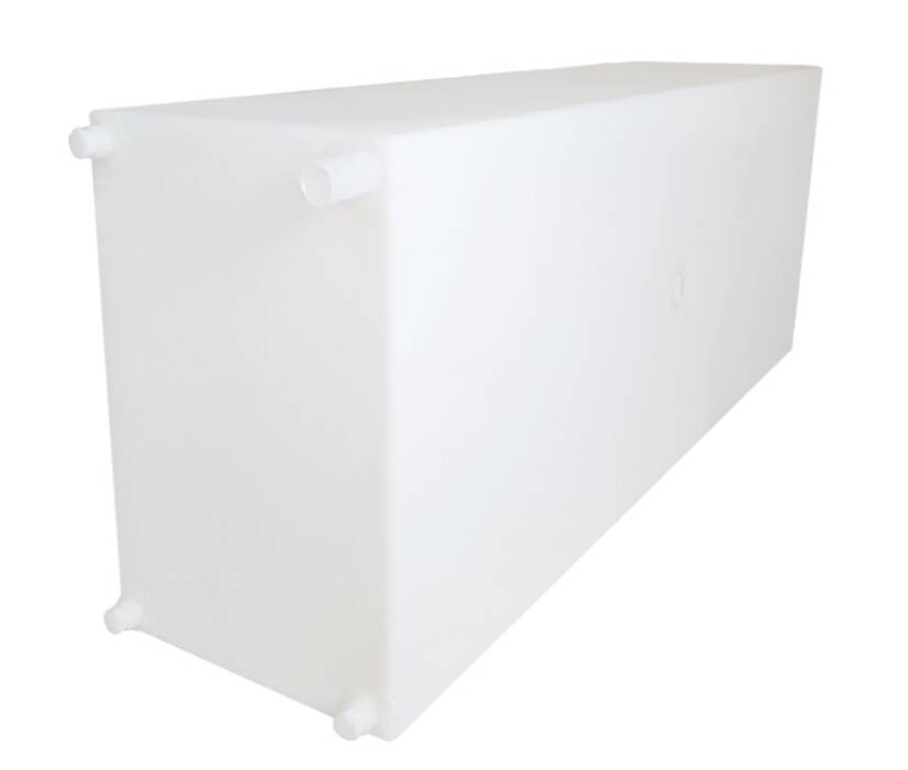 Icon 54 Gallon Fresh Water Tank w/ 1/2" Fittings, 51"L x 20"W x 13"H • 12716