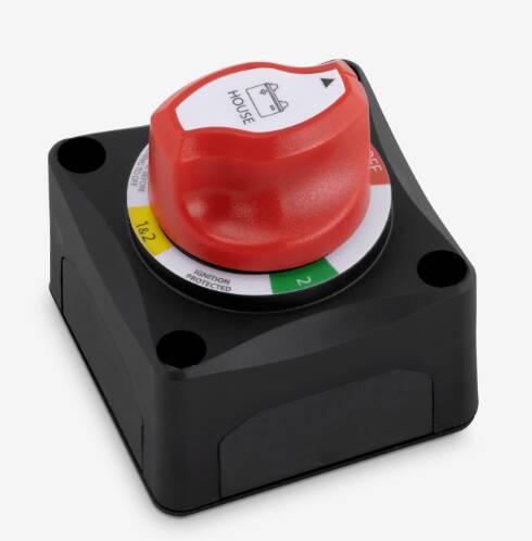 Sierra Battery Switch w/ AFD (1-2-BOTH-OFF) • BS11030