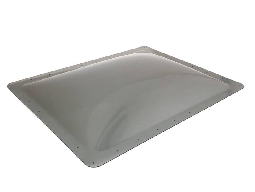 Icon Smoke Rectangular Outer Skylight, 30" W x 38" L • 12857