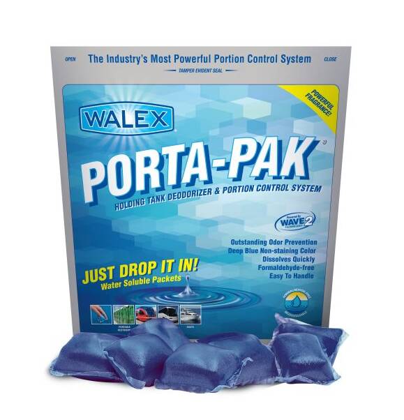 Walex Porta-Pak Holding Tank Deodorizer 50 Pack • PPSGBG