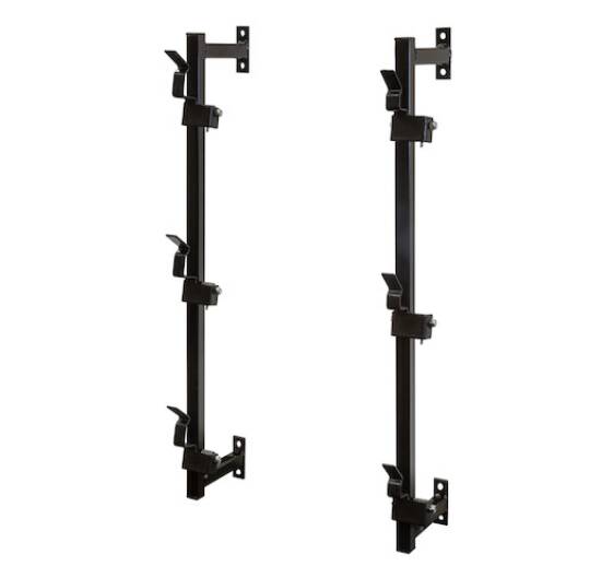 Buyers 3-Position Snap-In Trimmer Rack for Enclosed Landscape Trailers • LT12