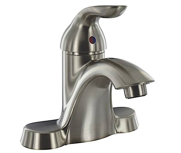 Valterra Premium RV Single Handle Lavatory Faucet, Brushed Nickel • PF232421