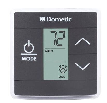 Dometic CT Single Zone Cool/Furnace Thermostat - Black • 3316250.712