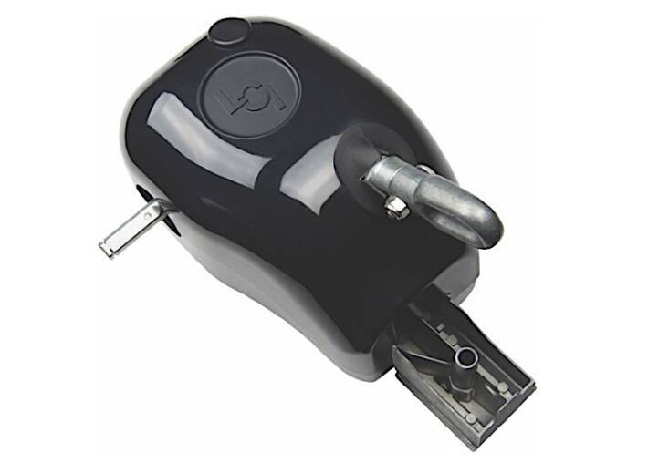 Lippert Manual Crank Style Awning Drive Head Assembly, Black • 300031