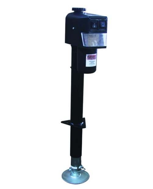 Ram Electric A Frame Jack, 3.5K, 18" Travel, Black Powder Coat • EJ-3520-BBX