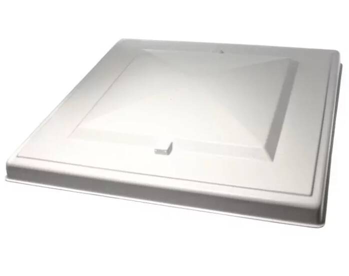Heng's 26" x 26" White Escape Hatch Vent Lid for Jensen Escape Hatches • J294X26WH