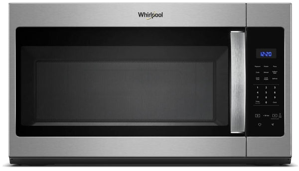 Whirlpool 1.7 Cu Ft Microwave Hood Combination with Electronic Touch Controls • WMH31017HS