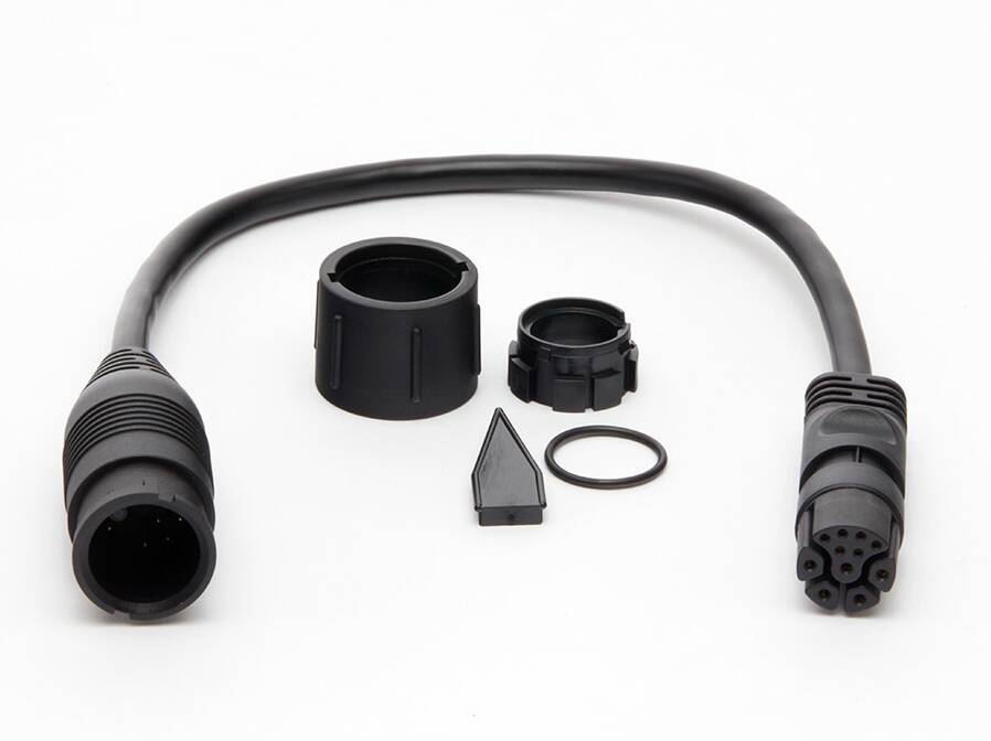 Raymarine 11-Pin to 8-Pin Transducer Adapter Cable for Axiom Pro RVX to CP370 • A80496
