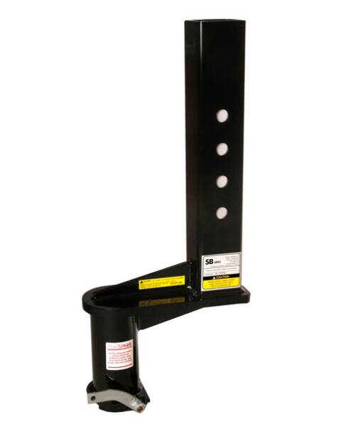 PopUp 9" Offset Square Coupler for Flatbed Trucks • SB2XL