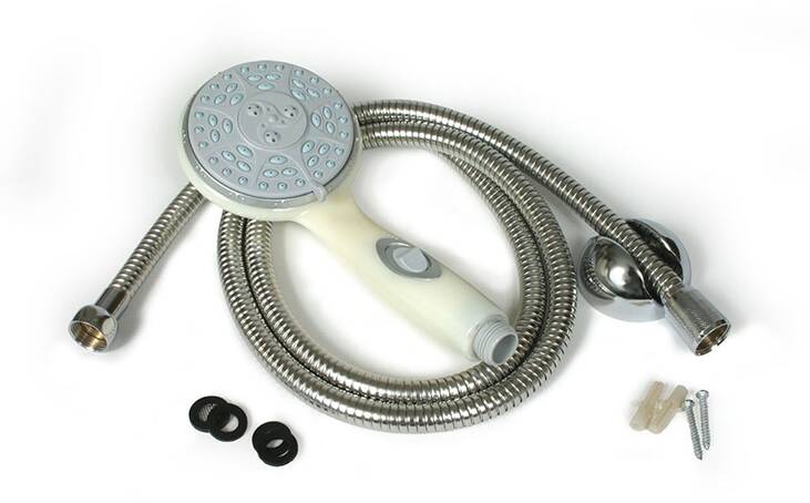 Camco RV Shower Head Kit - Off-White • 43715