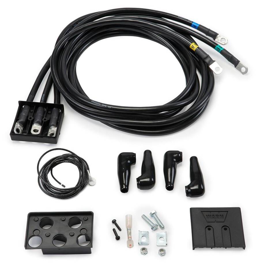 Warn Control Pack Relocation Kit for Zeon Winches, 78" • 89960