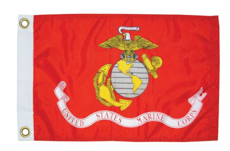 Taylor Made 12" x 18" Nylon "Marines Flag" Military Flag • 5623