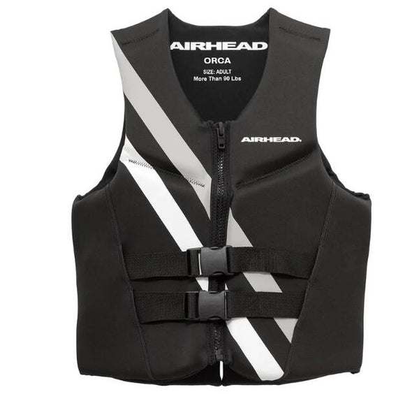 Airhead Orca Neolite Kwik-Dry Life Jacket Vest, Adult Large • 10075-10-B-BK