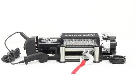 Bulldog Winch 12,000 lbs Trailer Winch with Wire Rope • 10039