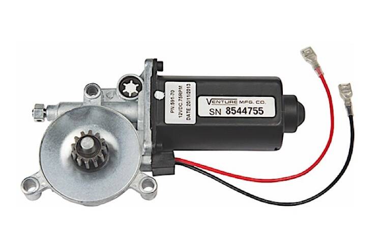 Lippert Solera Replacement Motor with Dual Connectors for Solera Power Awnings • 266149