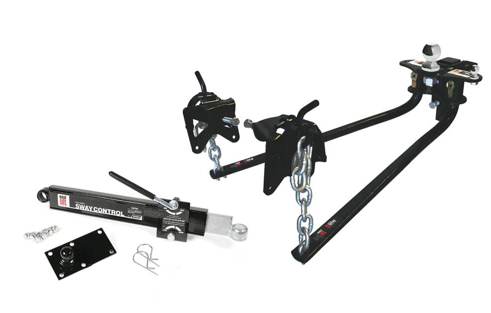 Eaz-Lift Elite Weight Distribution Hitch Kit with Sway Control - 1000 lb. TW / 10,000 lb. GTW • 48058