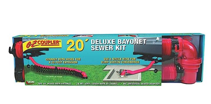 Valterra Deluxe EZ Coupler Bayonet Sewer Kit • D04-0115