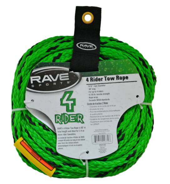 RAVE Sports 4 Person Tubing Tow Rope • 02332