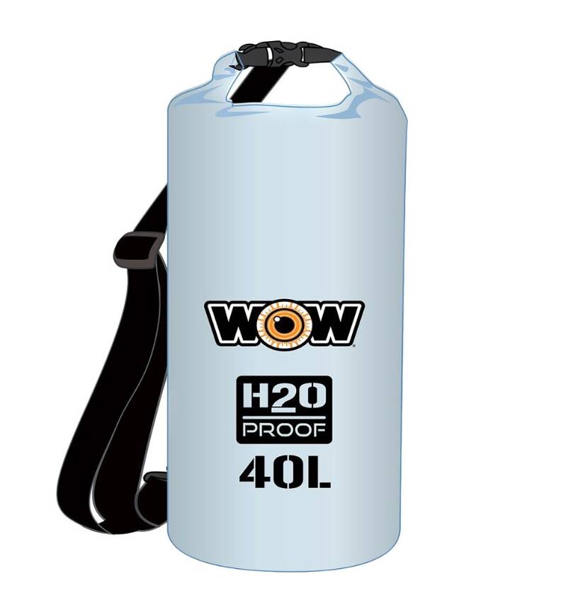 Wow Watersports H2O 40 L Clear Drybag • 18-5100C
