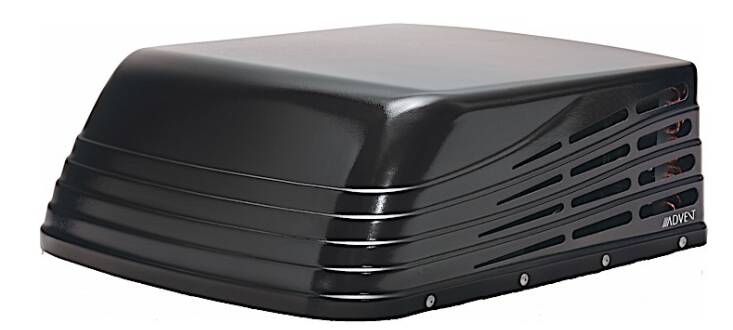 Advent Air Black RV Air Conditioner Cover for ACM135, ACM150 • PXXMCOVERB