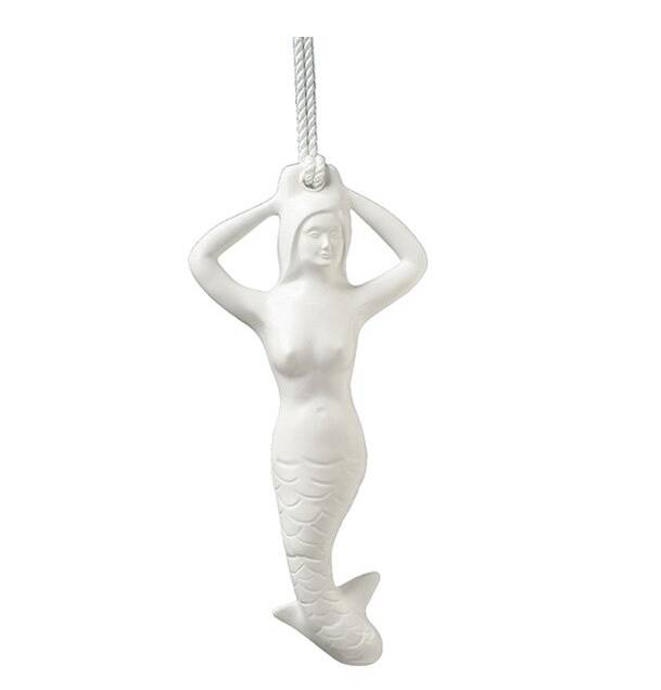 Taylor Made Mermaid Inflatable Fender - White • 34444