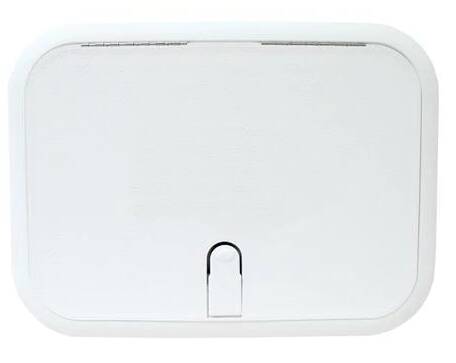 T-H Marine Designer Series Boat Storage Access Hatch - 11" x 15" - Polar White • HDS-1115-2-DP