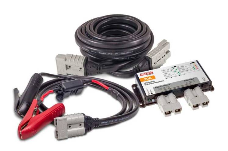 Redarc 20 Amp Solar Regulator & Cable Value Pack • SRPA20-VP