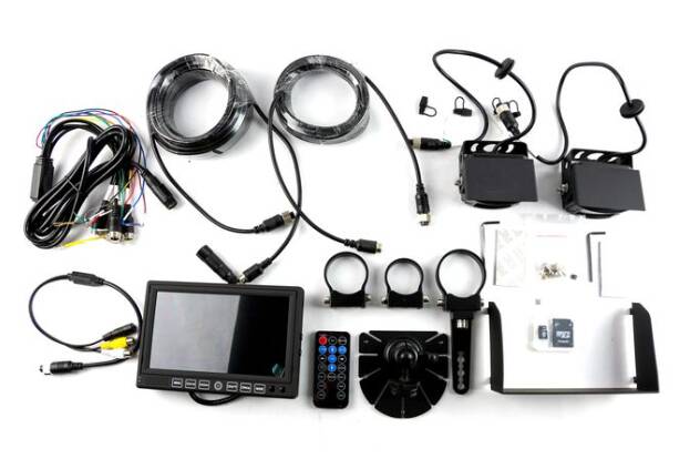 Brandmotion UTV Dual 1080p Camera System with High Definition 7″ DVR Monitor • SUTV-2020