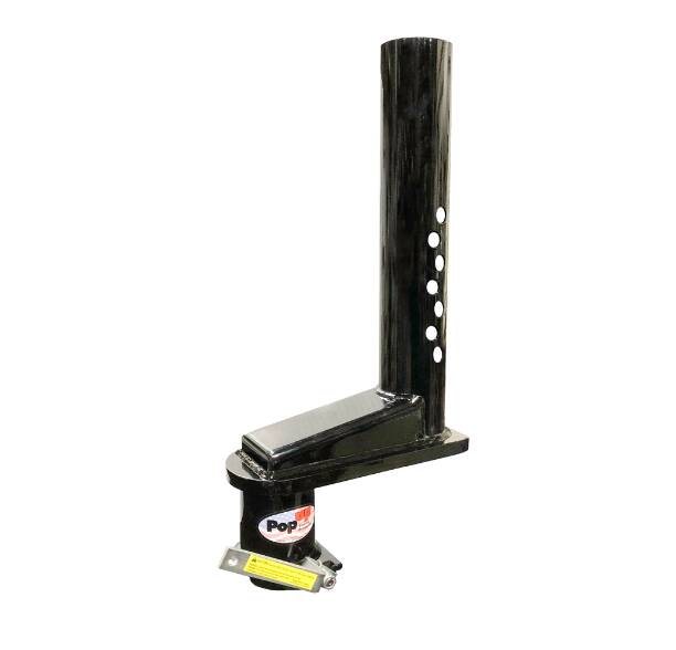 PopUp 9" Offset Goosneck Coupler, Round • SB1
